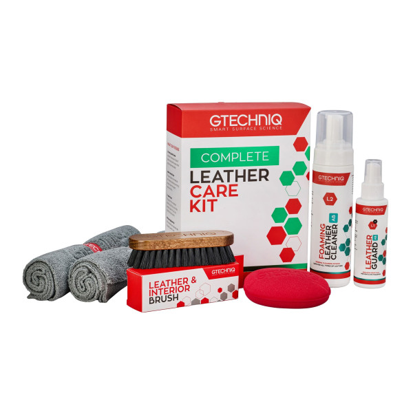 Gtechniq Complete Leather Care Kit Lederreinigung Lederpflege Set 300ml