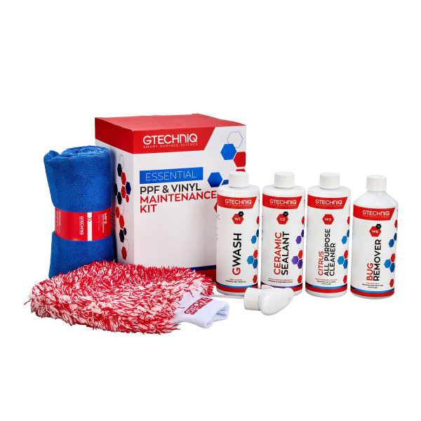 Gtechniq Complete PPF &amp; Wrapping Pflege- + Waschset Lackschutzfolierung 2000ml
